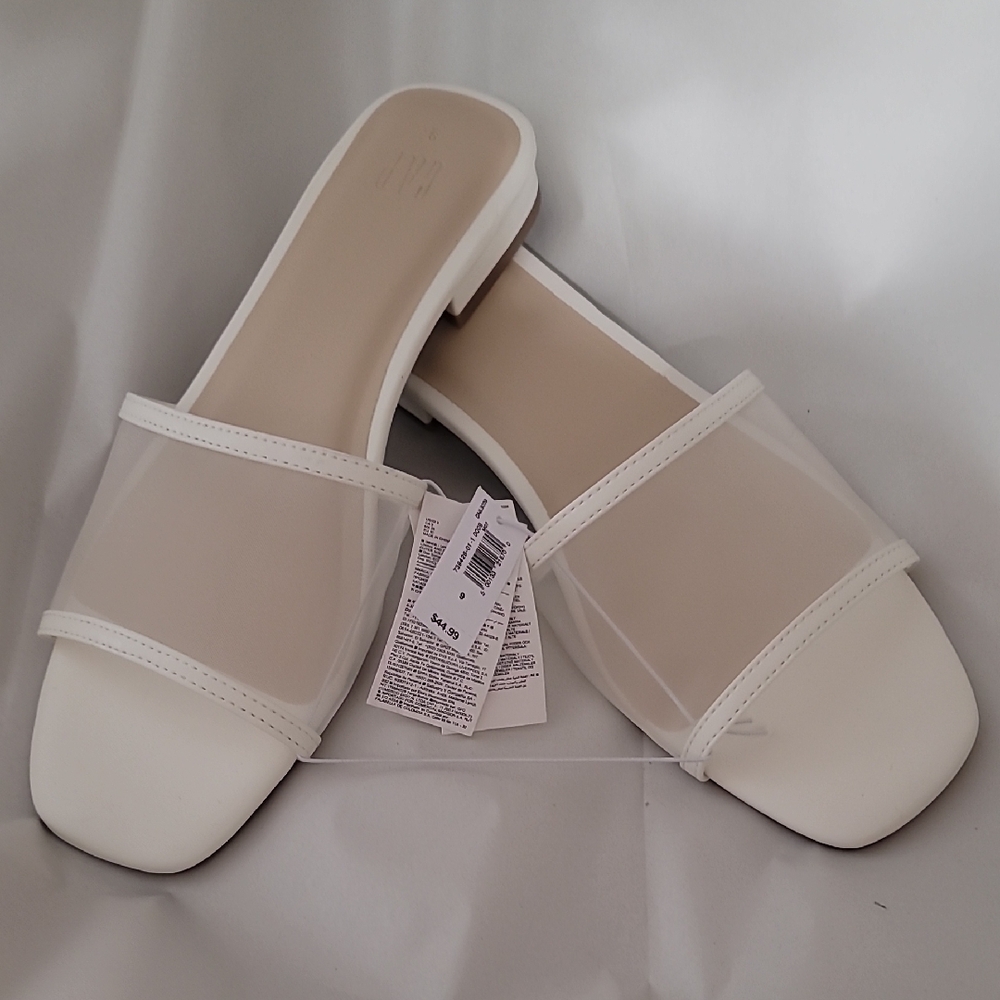 GAP White Women's Mules